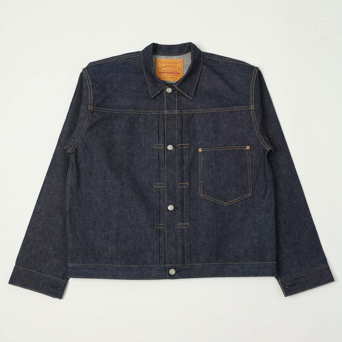 Warehouse & Co S2000XX WWII Type I Denim Jacket - Raw