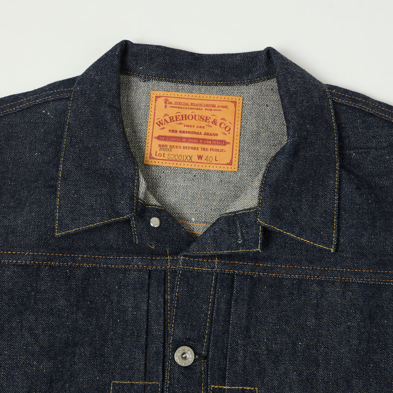 Warehouse & Co Lot S2001XX(2000XX) Denim 1946 Jacket - Raw