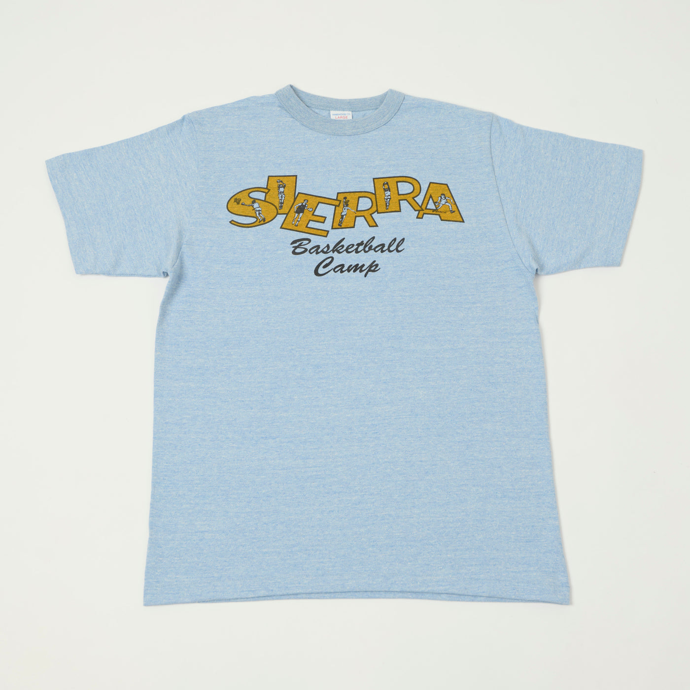 Warehouse & Co 4096 Cotton Rayon 'Sierra' T-Shirt - Heather Blue