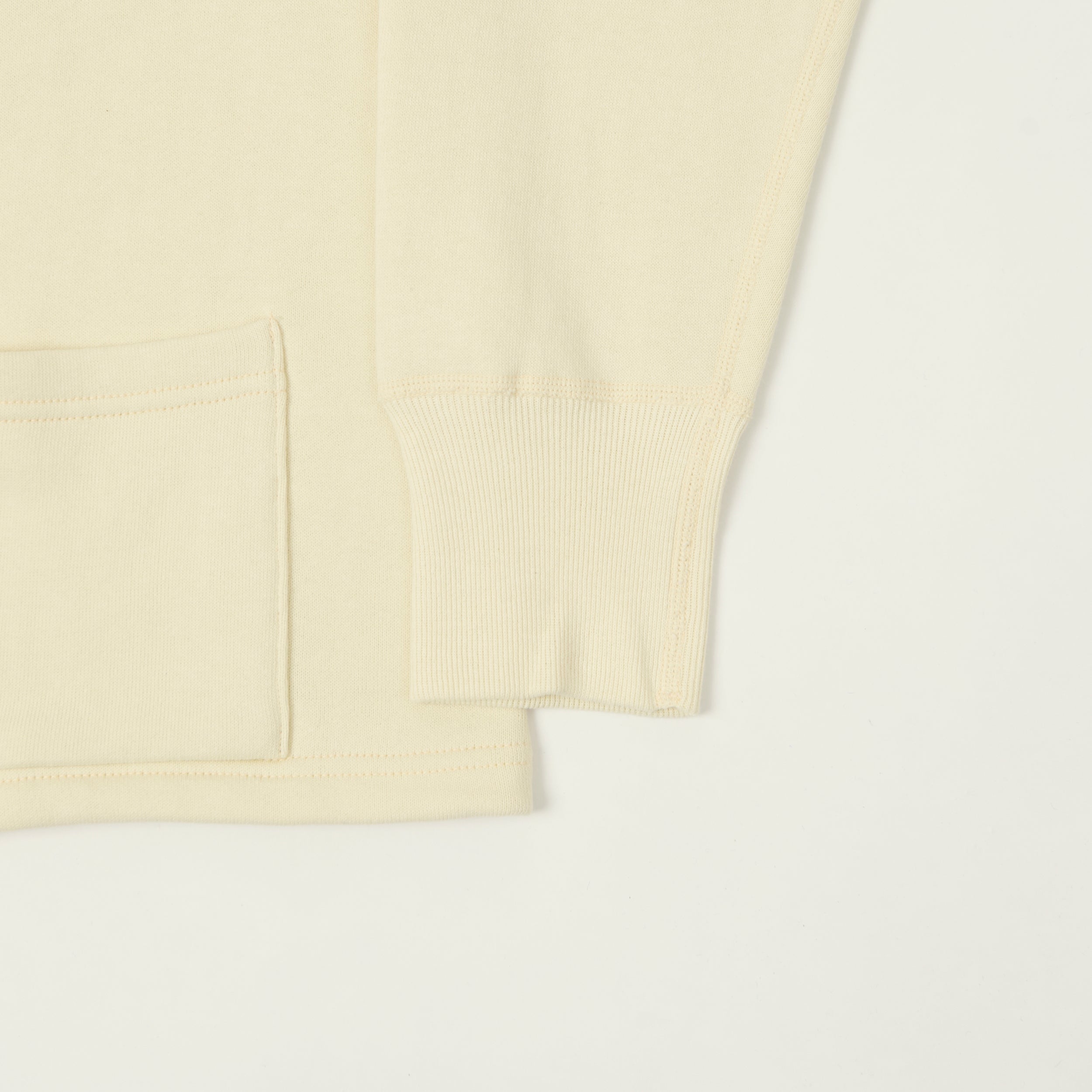 Warehouse & Co 'Duck Digger' 498 Sweat Cardigan - Beige