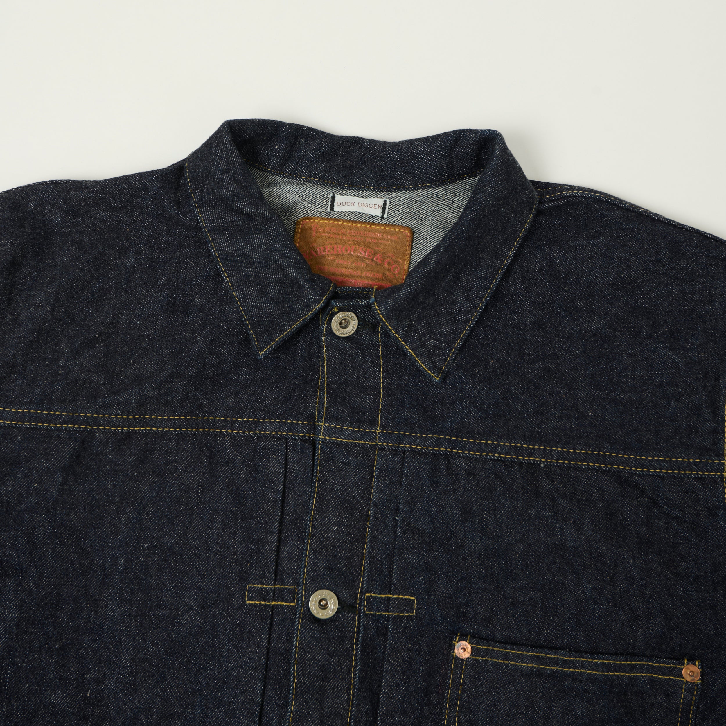 Warehouse & Co 'Duck Digger' DD-S2000XX WWII Type I Denim Jacket