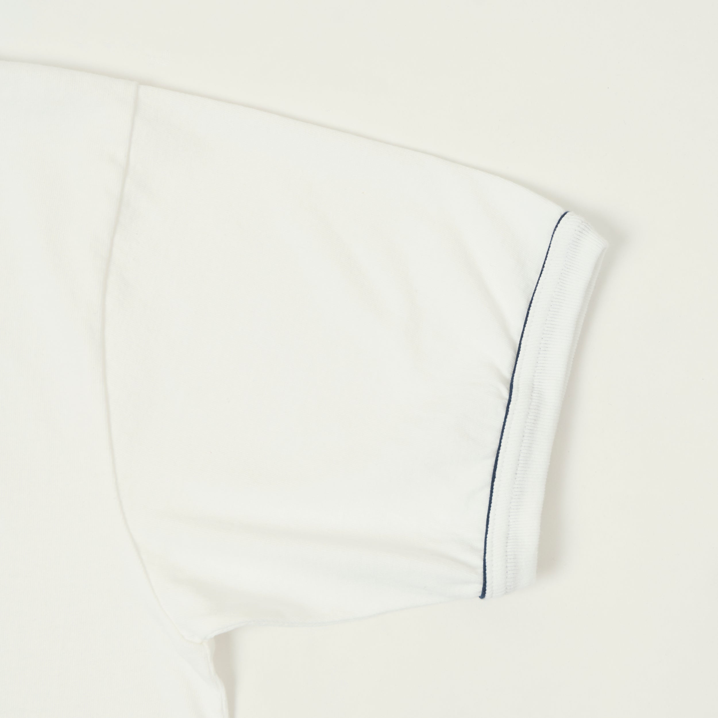 Whitesville 'Brooklyn' Baseball Henley T-Shirt - White