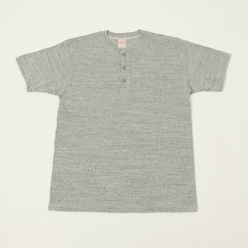 Whitesville Classic Henley T-Shirt - Heather Grey