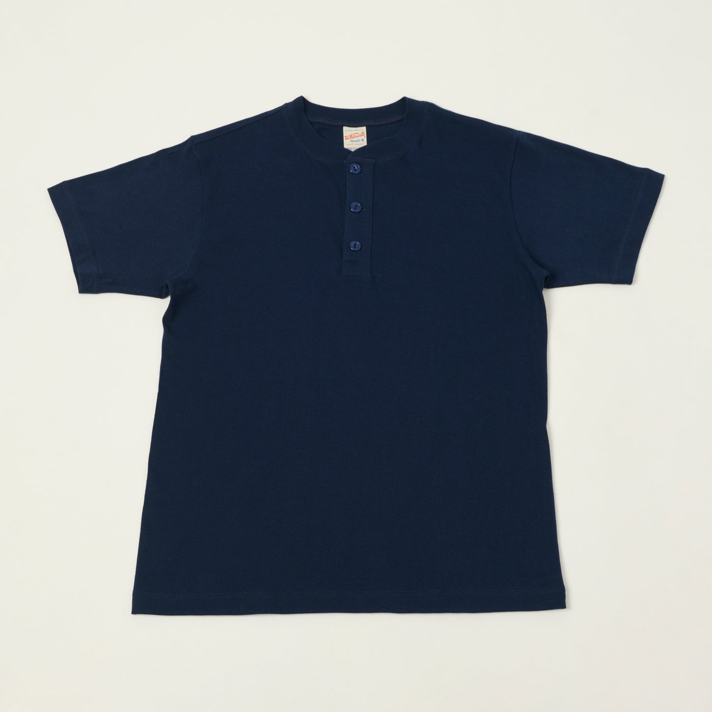 Whitesville Classic Henley T-Shirt - Navy
