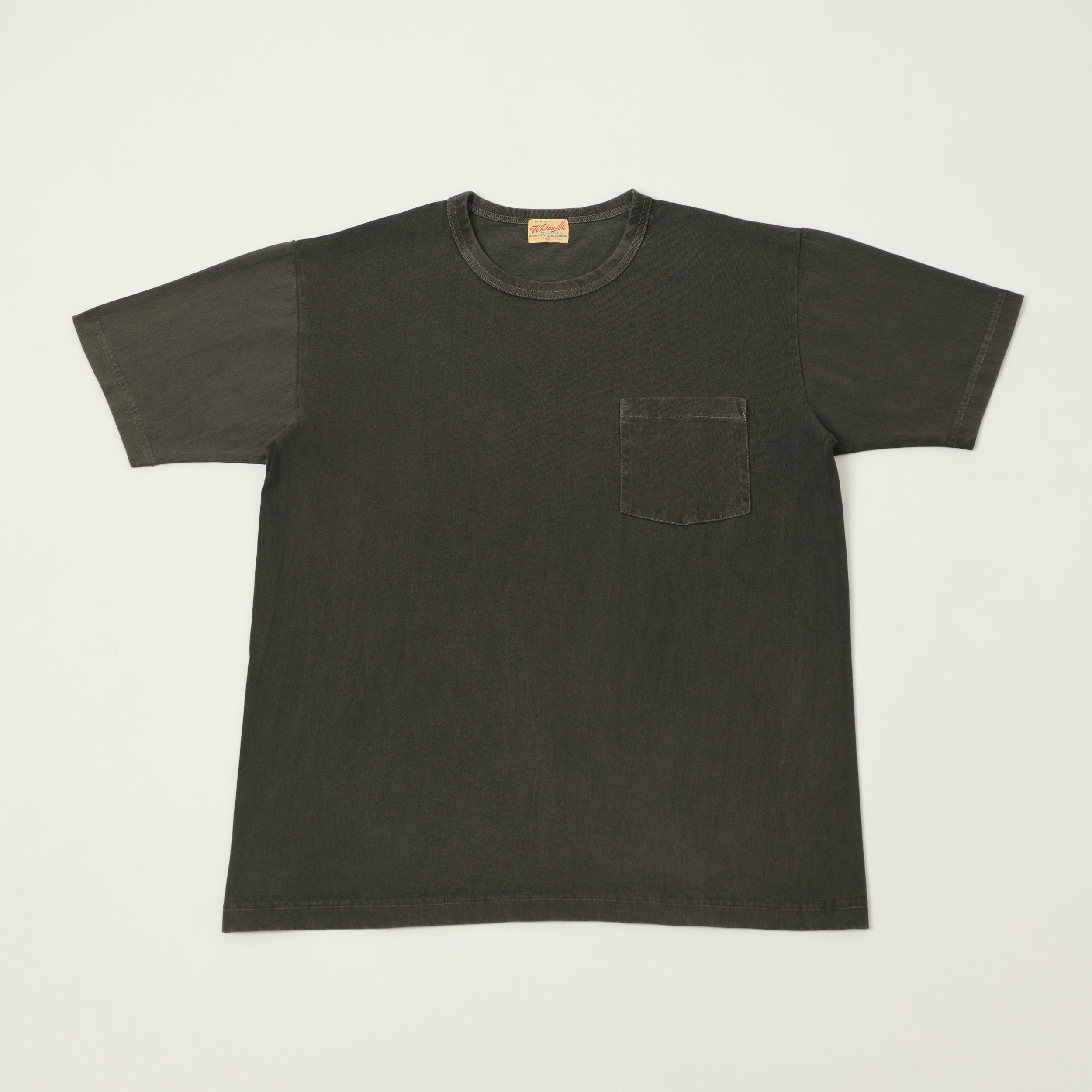 Whitesville Pigment Dye Pocket T-Shirt - Black