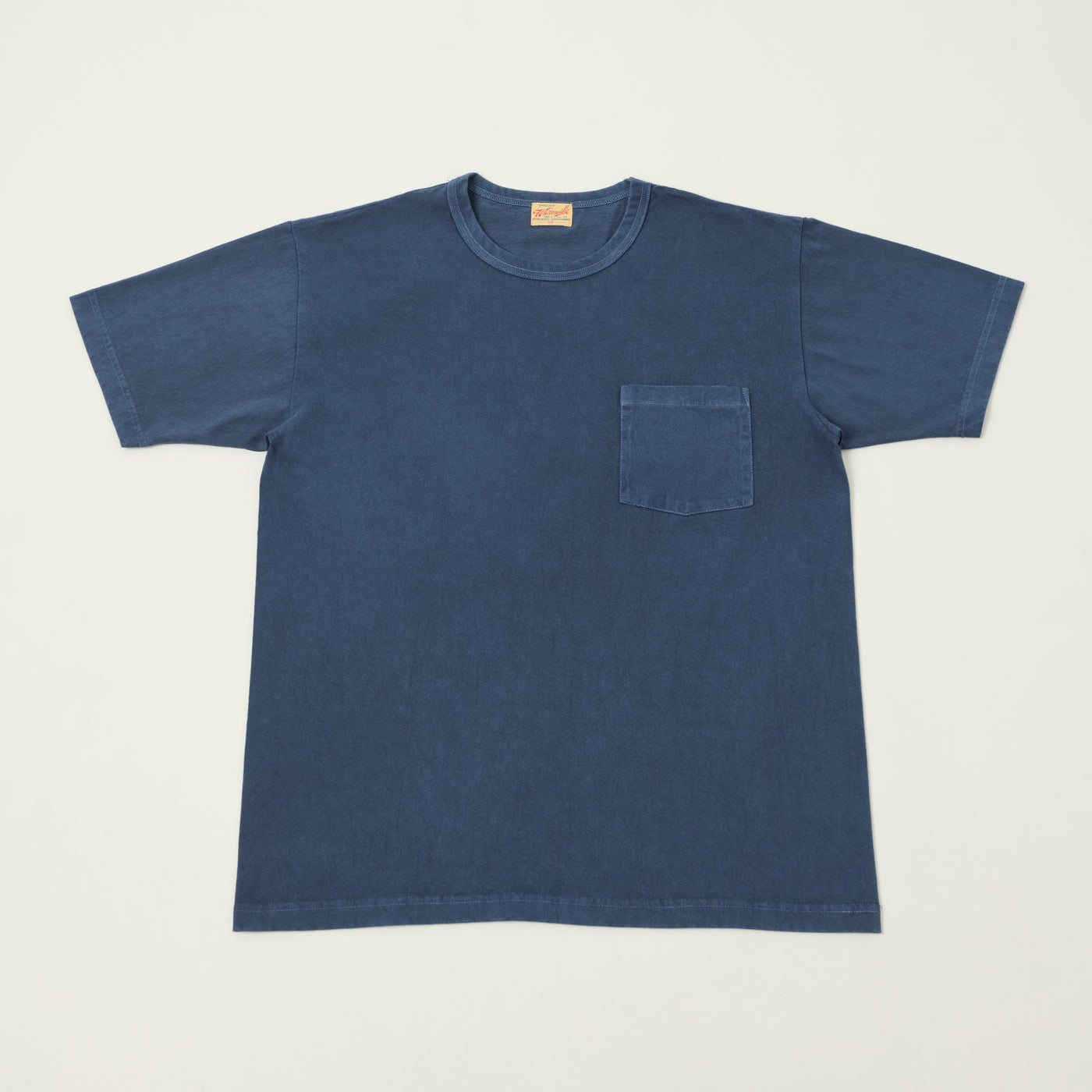 Whitesville Pigment Dye Pocket T-Shirt - Navy