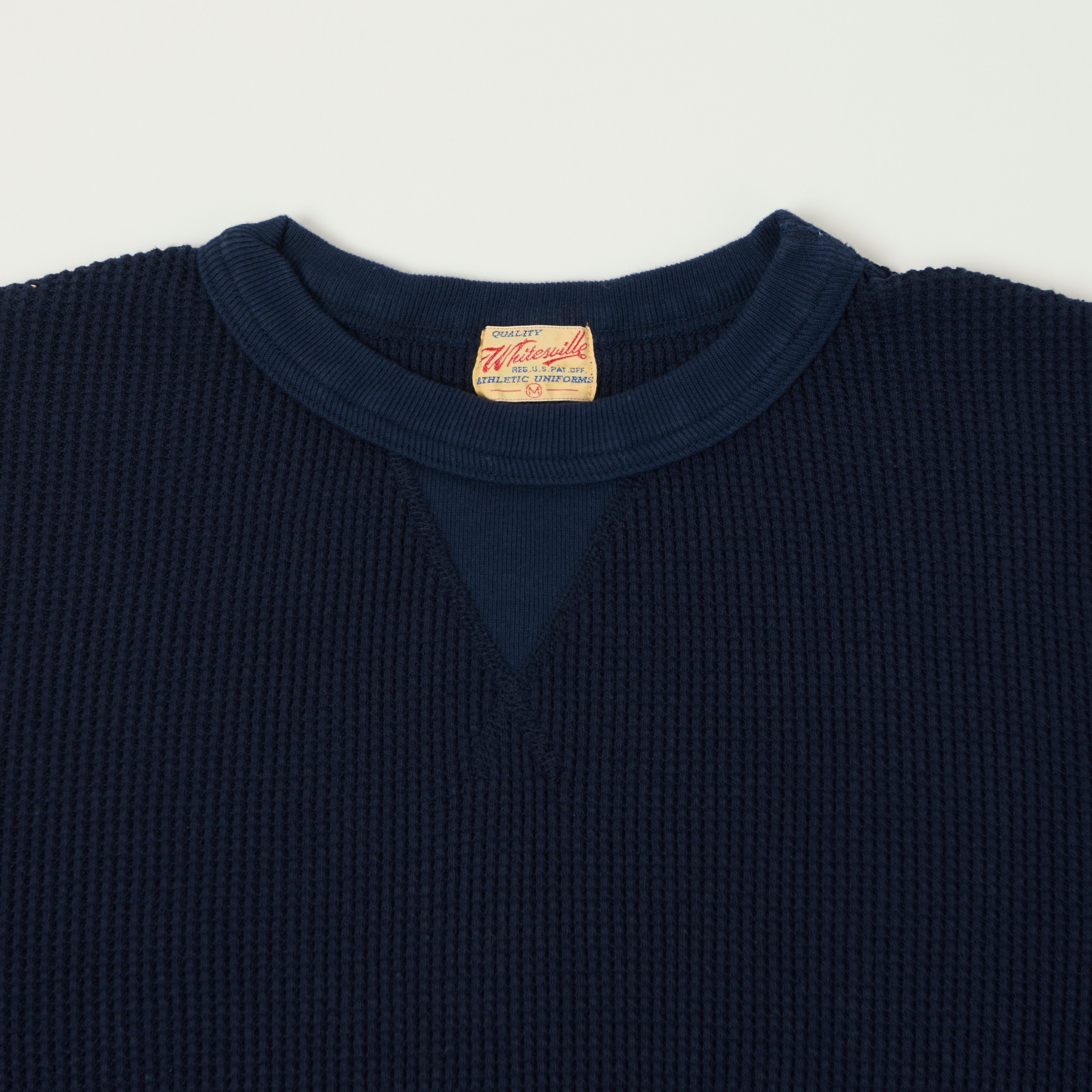 Whitesville Long Sleeve Thermal T-Shirt - Navy