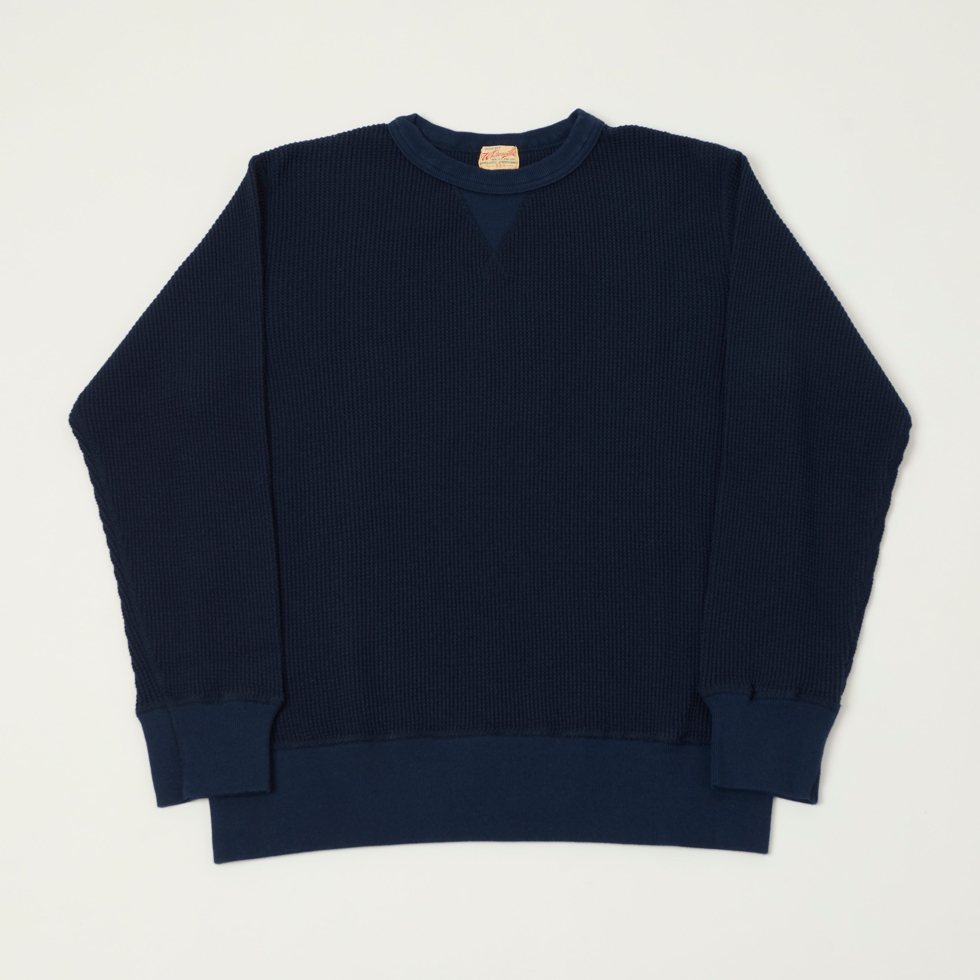 Whitesville Long Sleeve Thermal T-Shirt - Navy