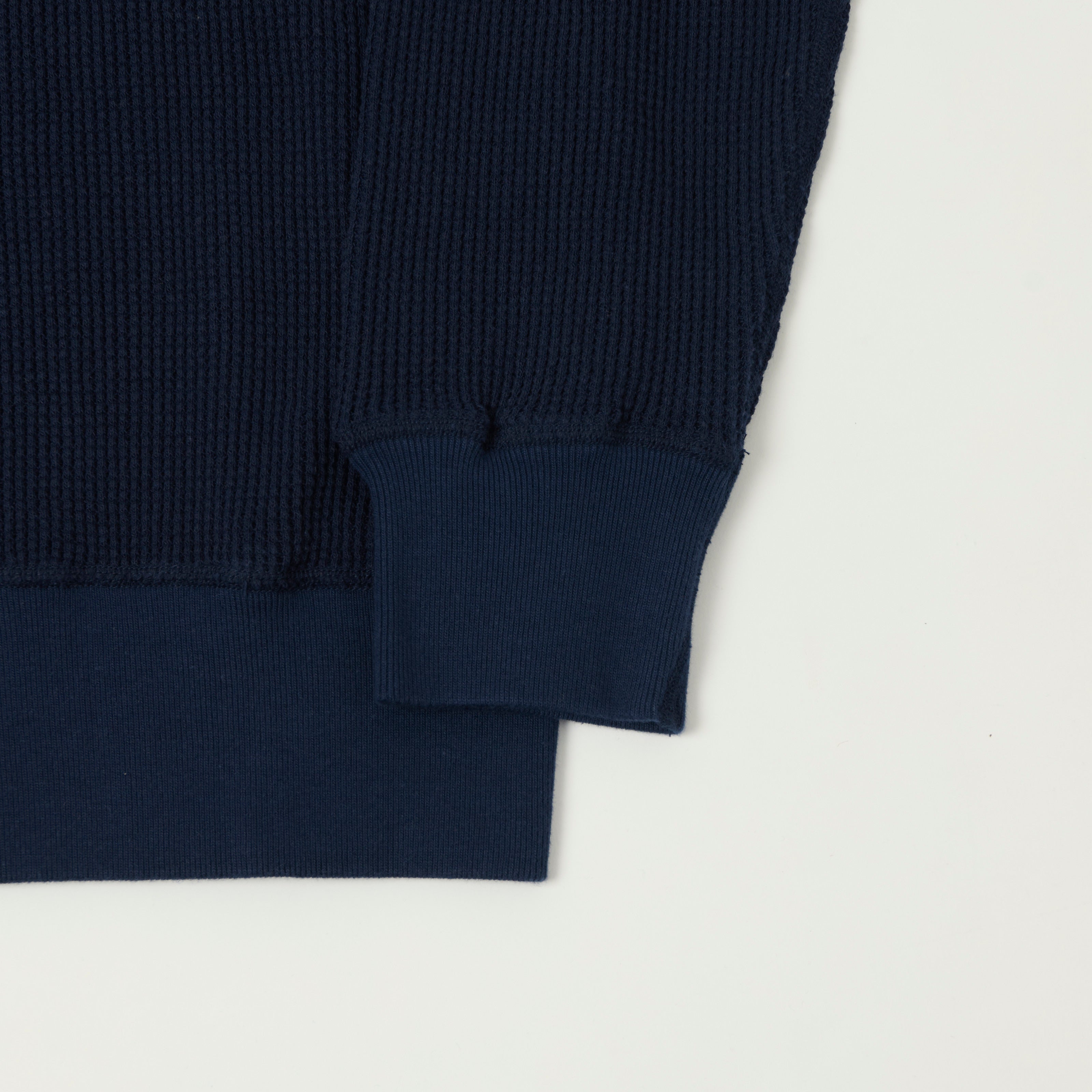 Whitesville Long Sleeve Thermal T-Shirt - Navy