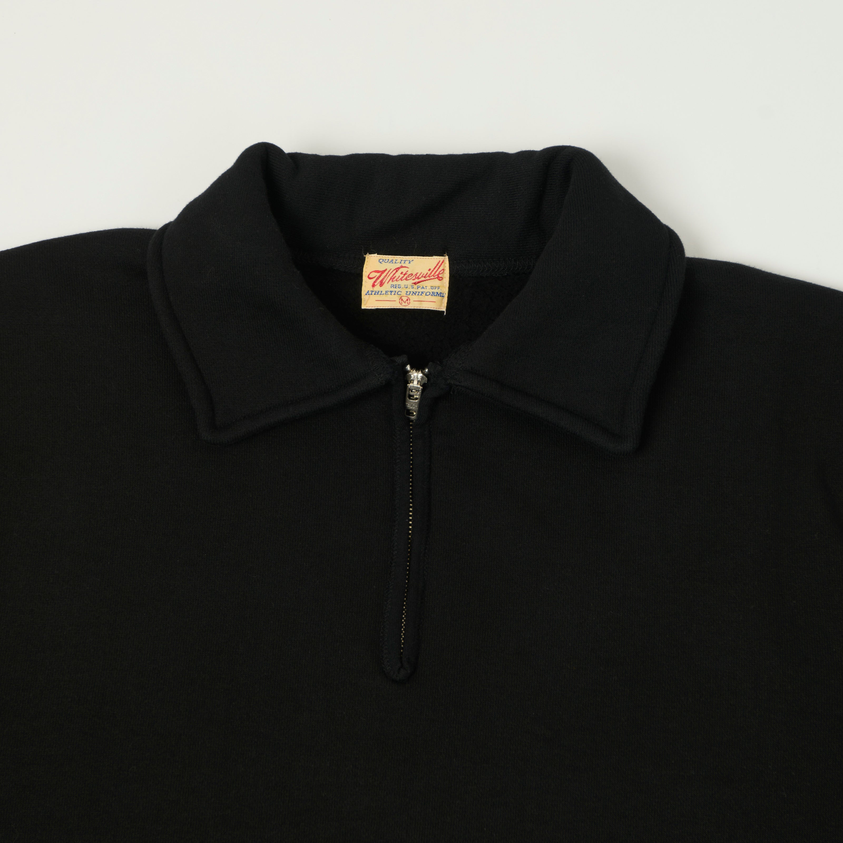 Whitesville Quarter Zip Sweatshirt - Black