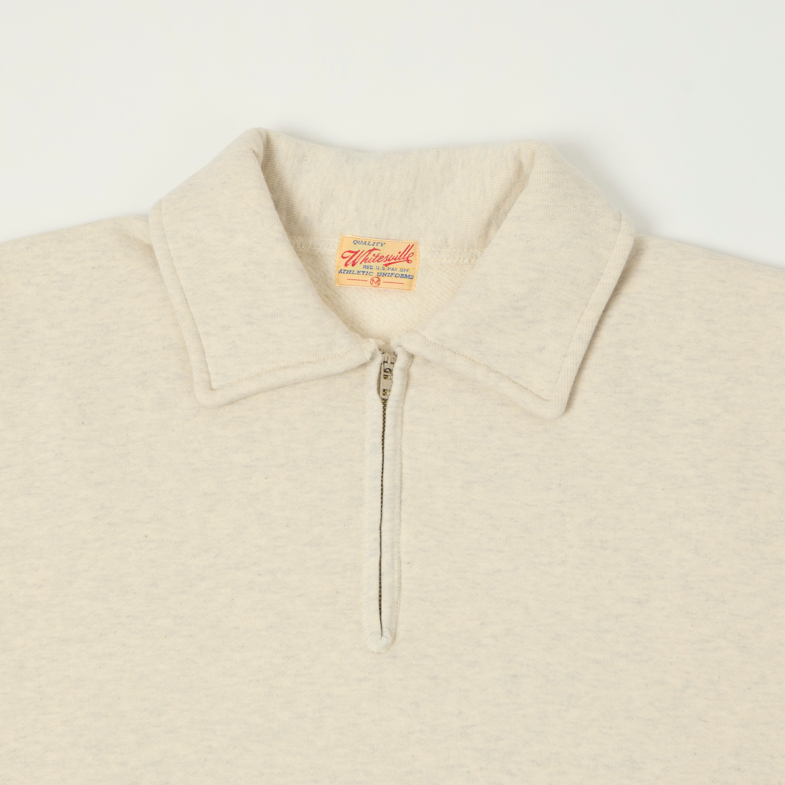 Whitesville Quarter Zip Sweatshirt - Oatmeal