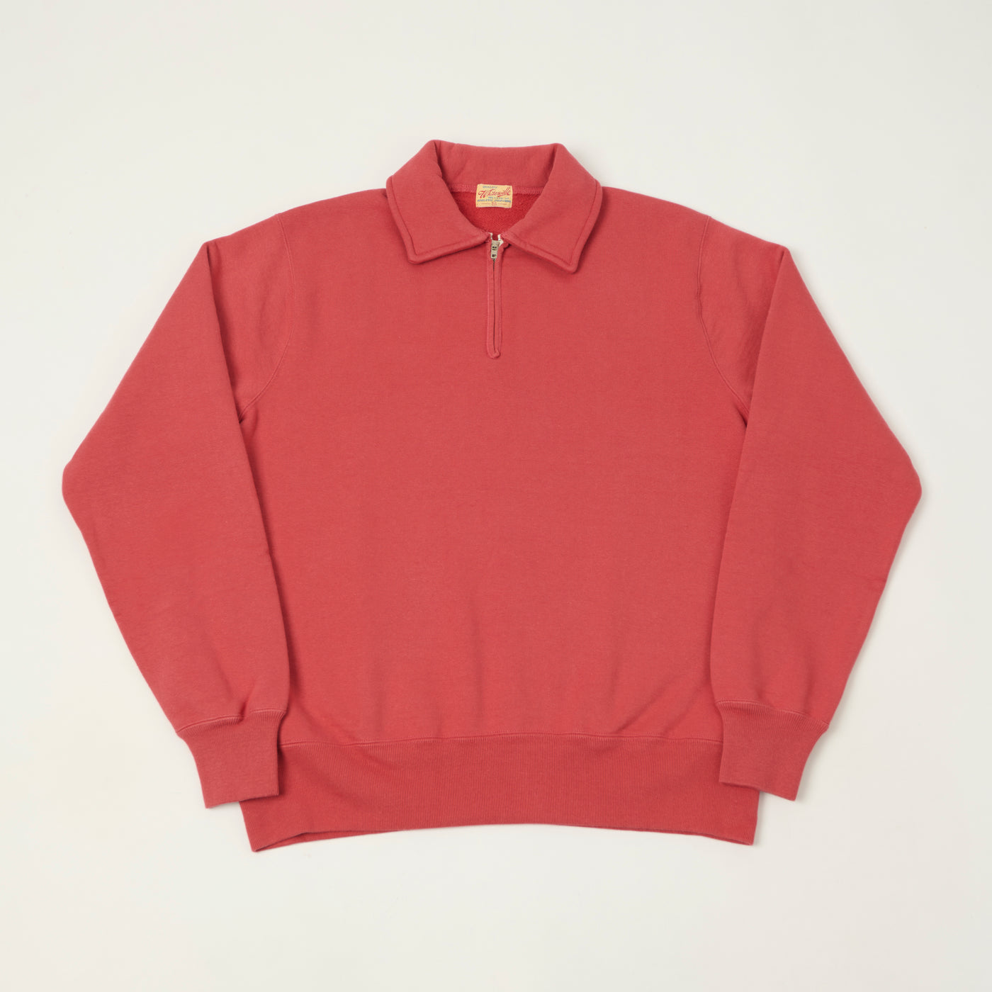 Whitesville Quarter Zip Sweatshirt - Red