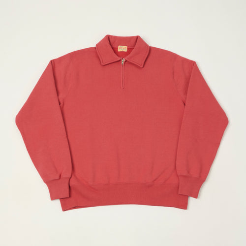 Whitesville Quarter Zip Sweatshirt - Red