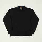 Whitesville Quarter Zip Sweatshirt - Black
