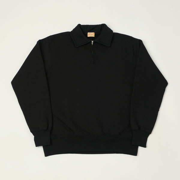 Whitesville Quarter Zip Sweatshirt - Black