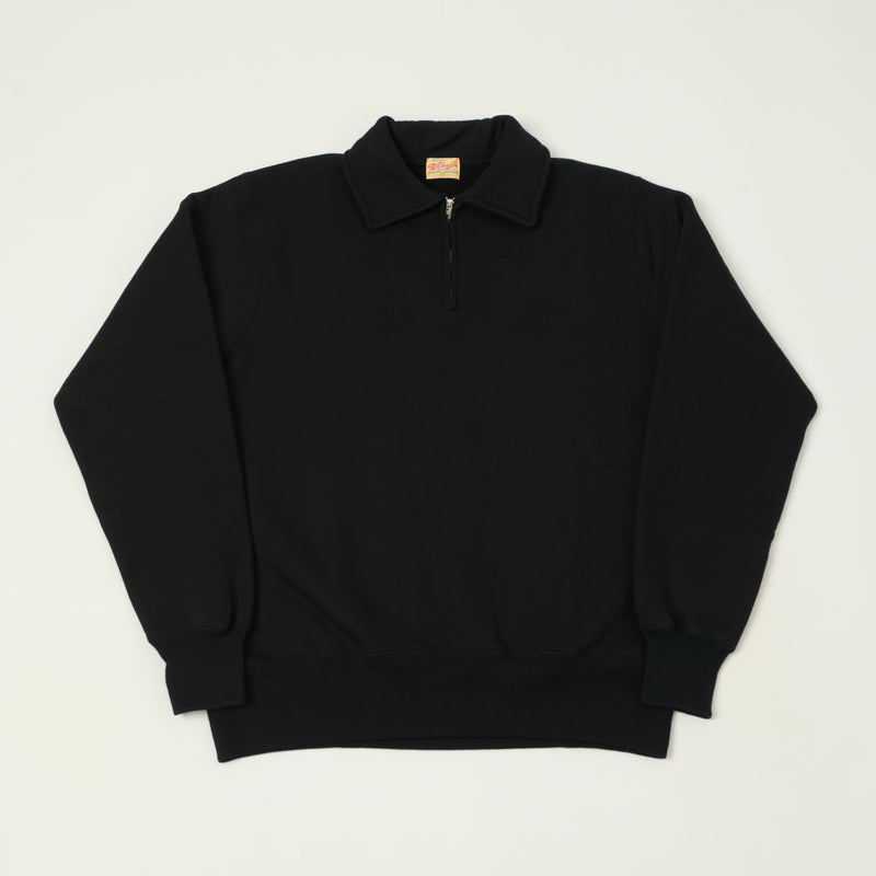 Whitesville Quarter Zip Sweatshirt - Black