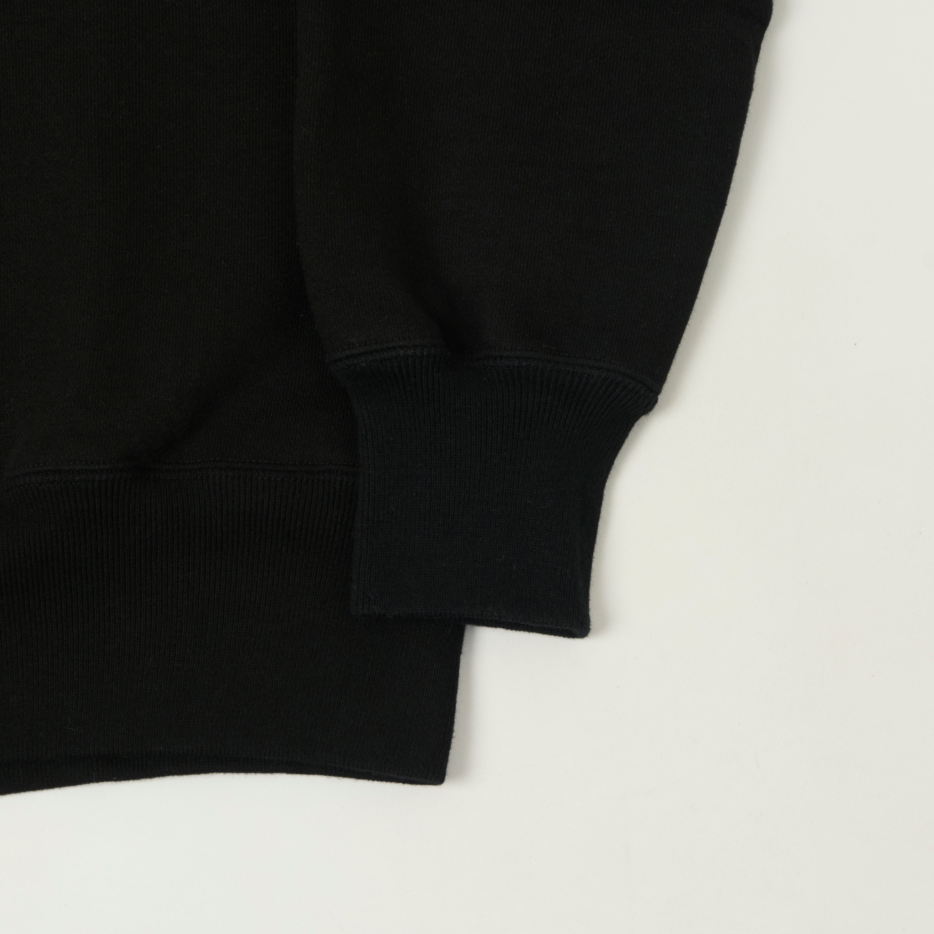 Whitesville Quarter Zip Sweatshirt - Black
