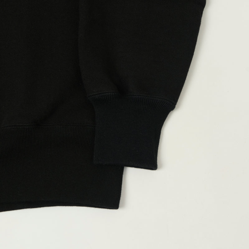 Whitesville Quarter Zip Sweatshirt - Black