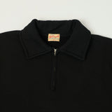 Whitesville Quarter Zip Sweatshirt - Black