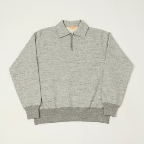 Whitesville Quarter Zip Sweatshirt - Heather Grey
