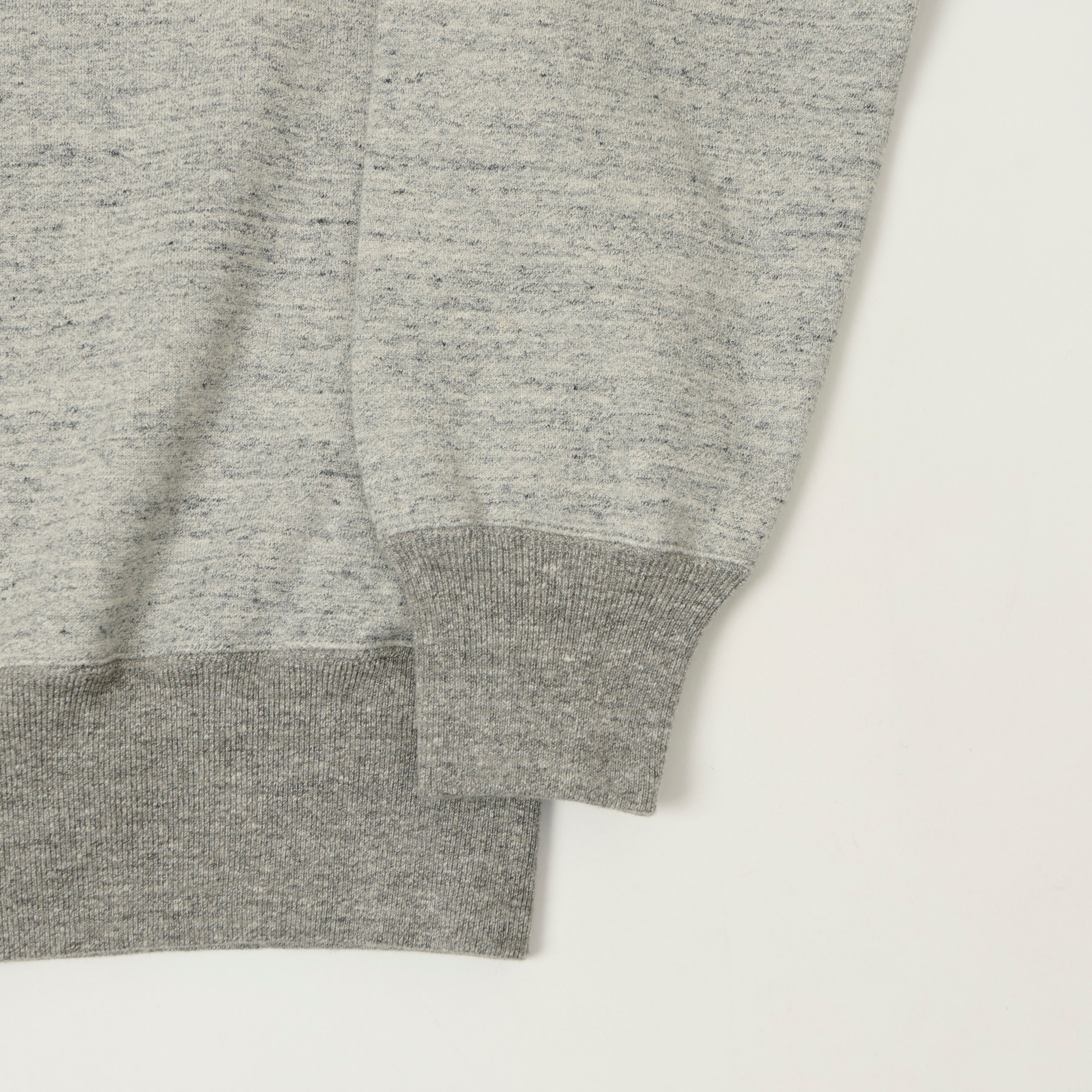 Whitesville Quarter Zip Sweatshirt - Heather Grey