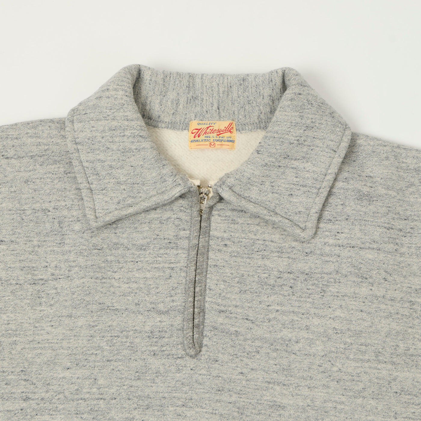 Whitesville Quarter Zip Sweatshirt - Heather Grey