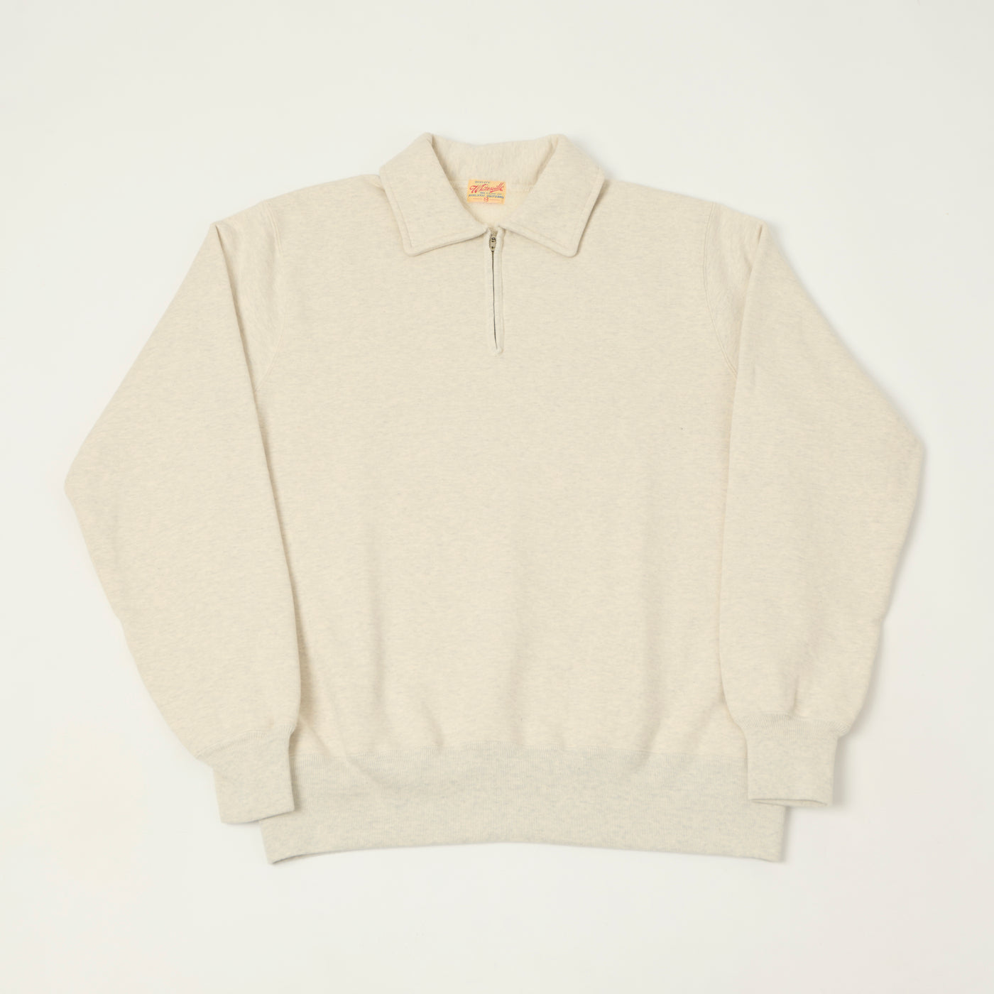 Whitesville Quarter Zip Sweatshirt - Oatmeal