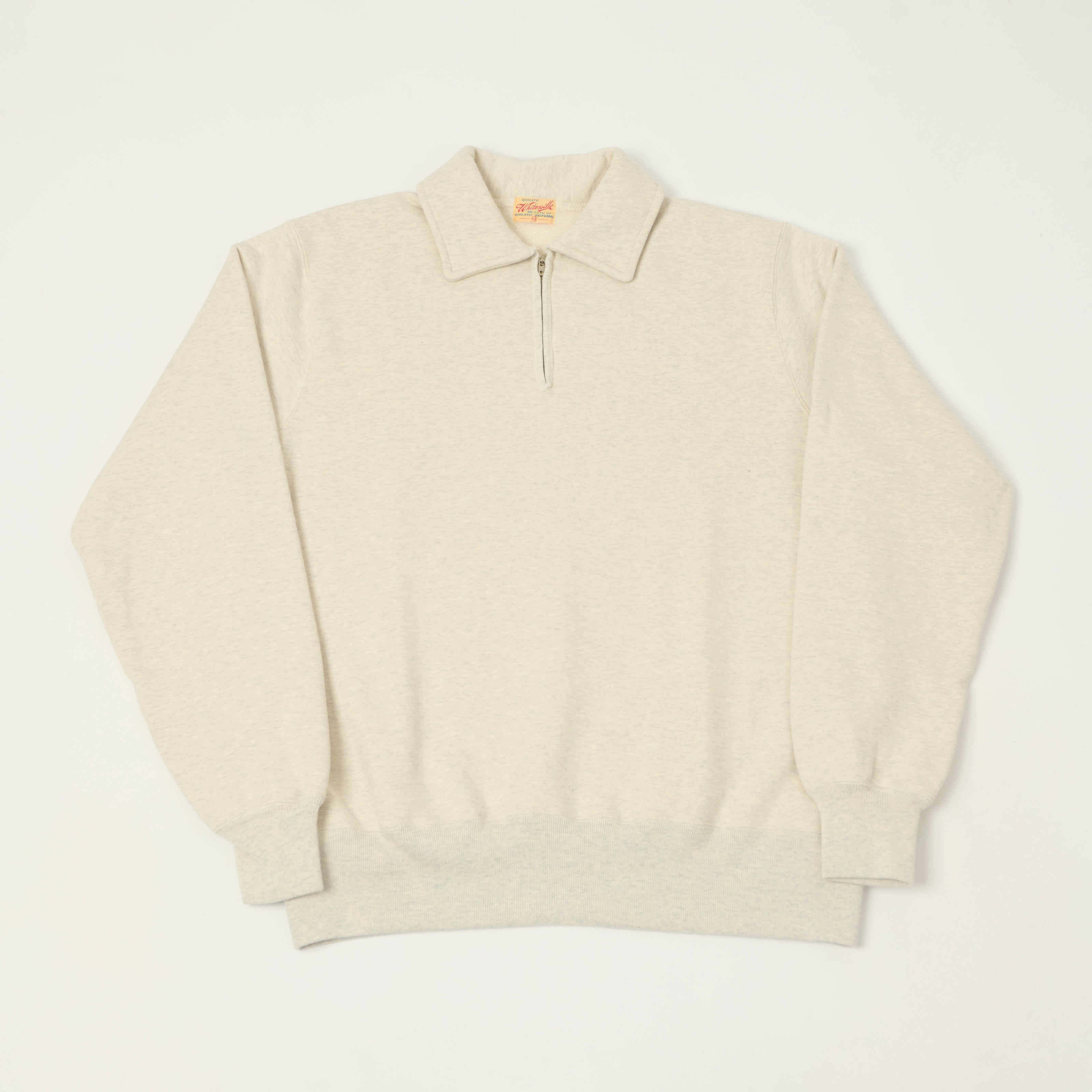 Whitesville Quarter Zip Sweatshirt - Oatmeal