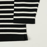 Yonetomi 'New Basic' Basque Stripe Pullover - Black/White