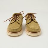 Yuketen Angler Moc Hex Eye Shoe - FO Khaki