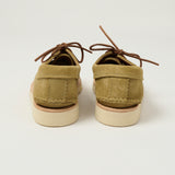 Yuketen Angler Moc Hex Eye Shoe - FO Khaki