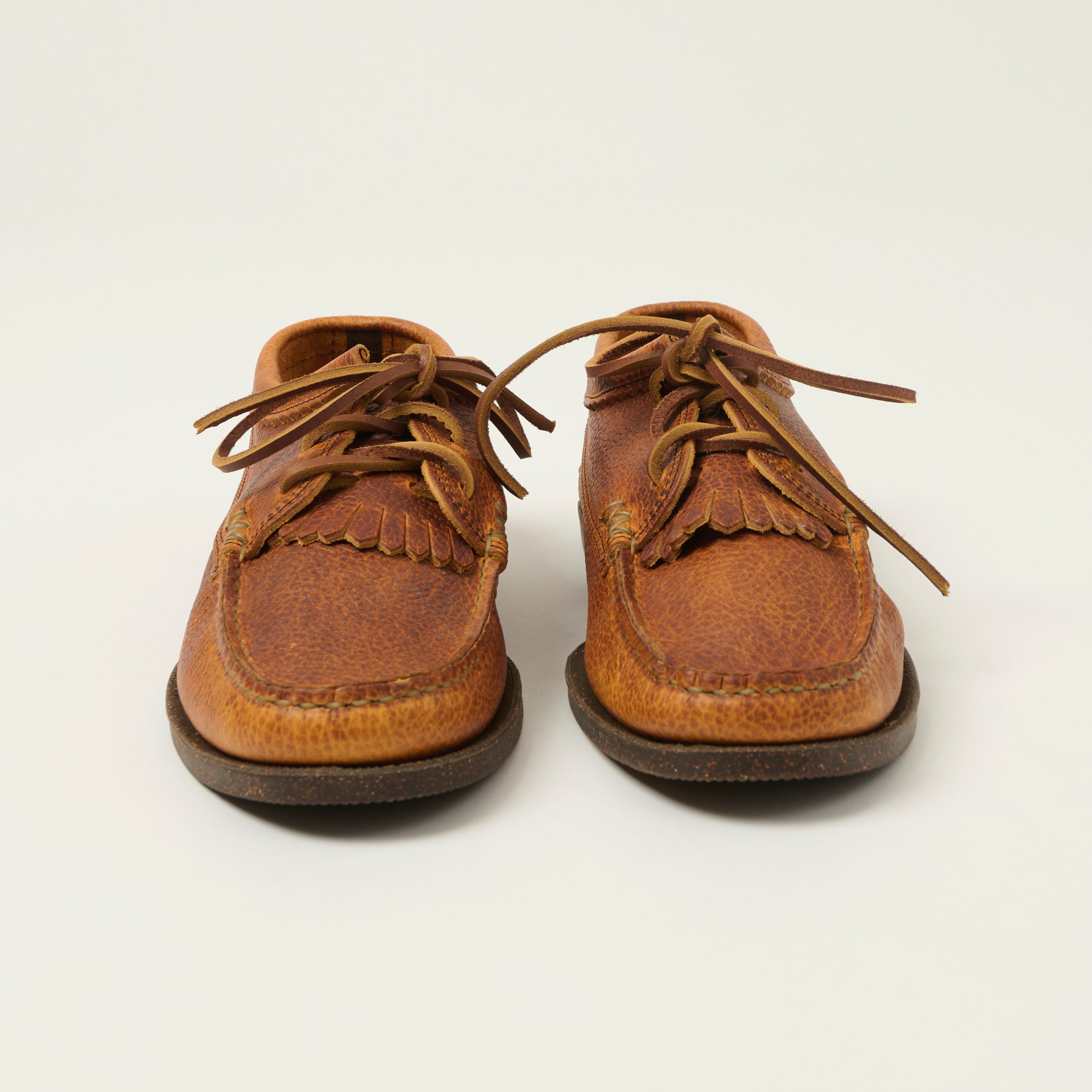 Yuketen Blucher w/ Kiltie Camp Sole - BK Grizzly