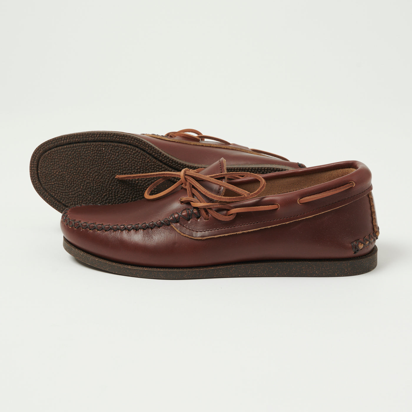 Yuketen Canoe Moc w/ Camp Sole Shoe - G Tan