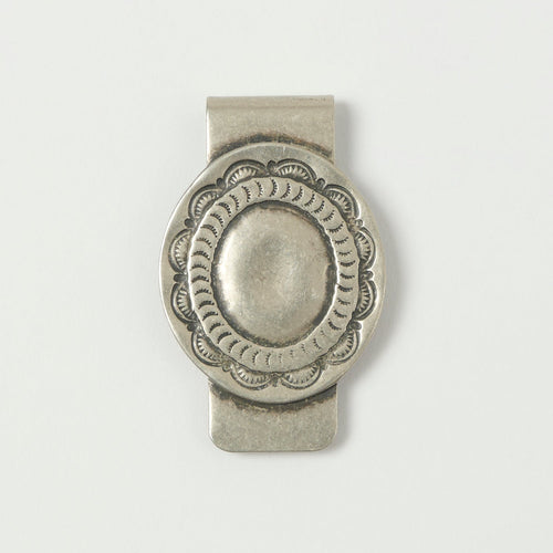 Yuketen Concho Money Clip - Nickel Silver