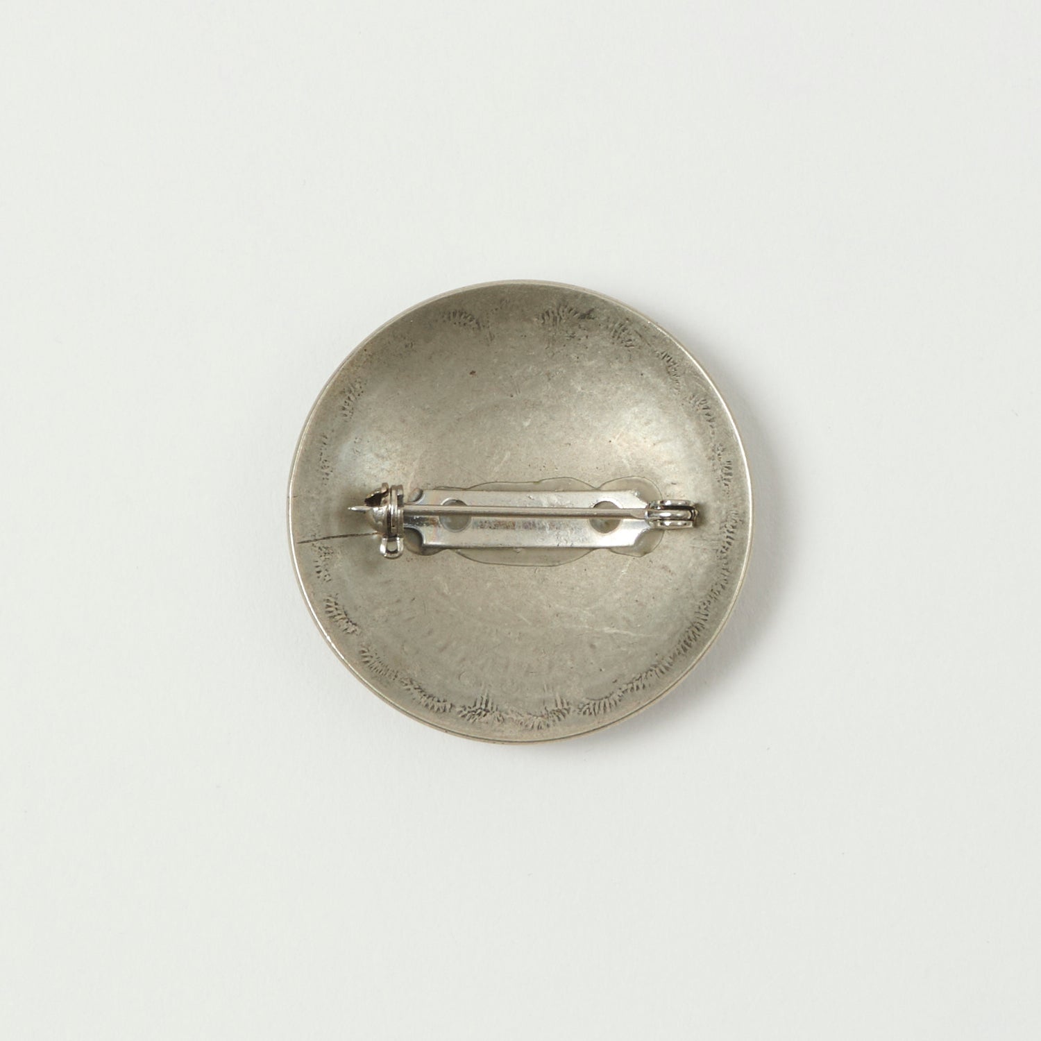 Yuketen 1 1/2" Concho Pin - Nickel Silver