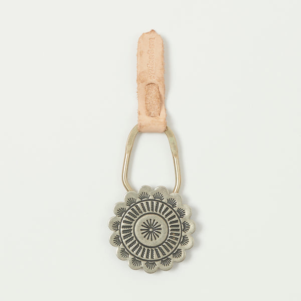 Yuketen Concho Key Chain - Nickel Silver | SON OF A STAG Yuketen Concho Key Chain - Nickel Silver | SON OF A STAG