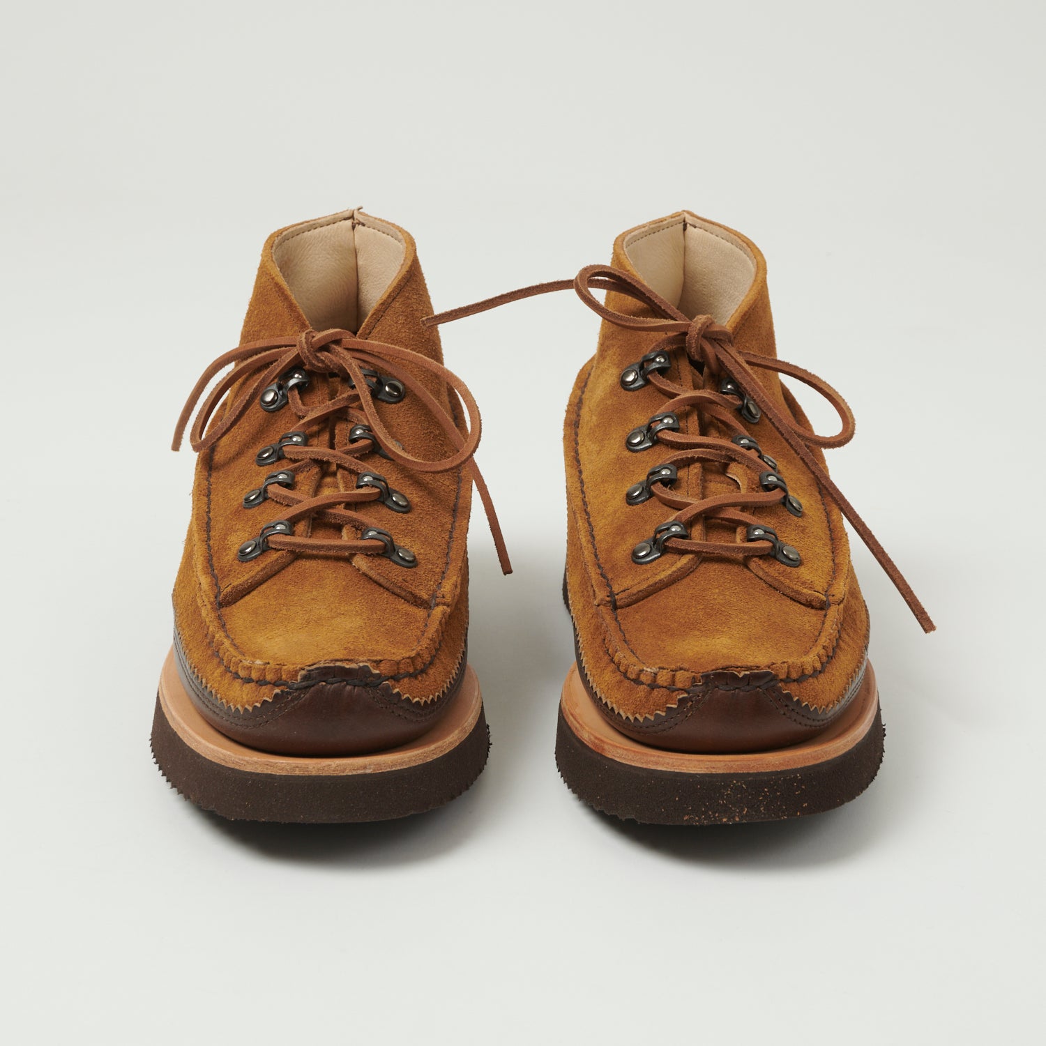 Yuketen Handsewn Tokyo DB Chukka w/21 Boot - FO G Brown x G Brown