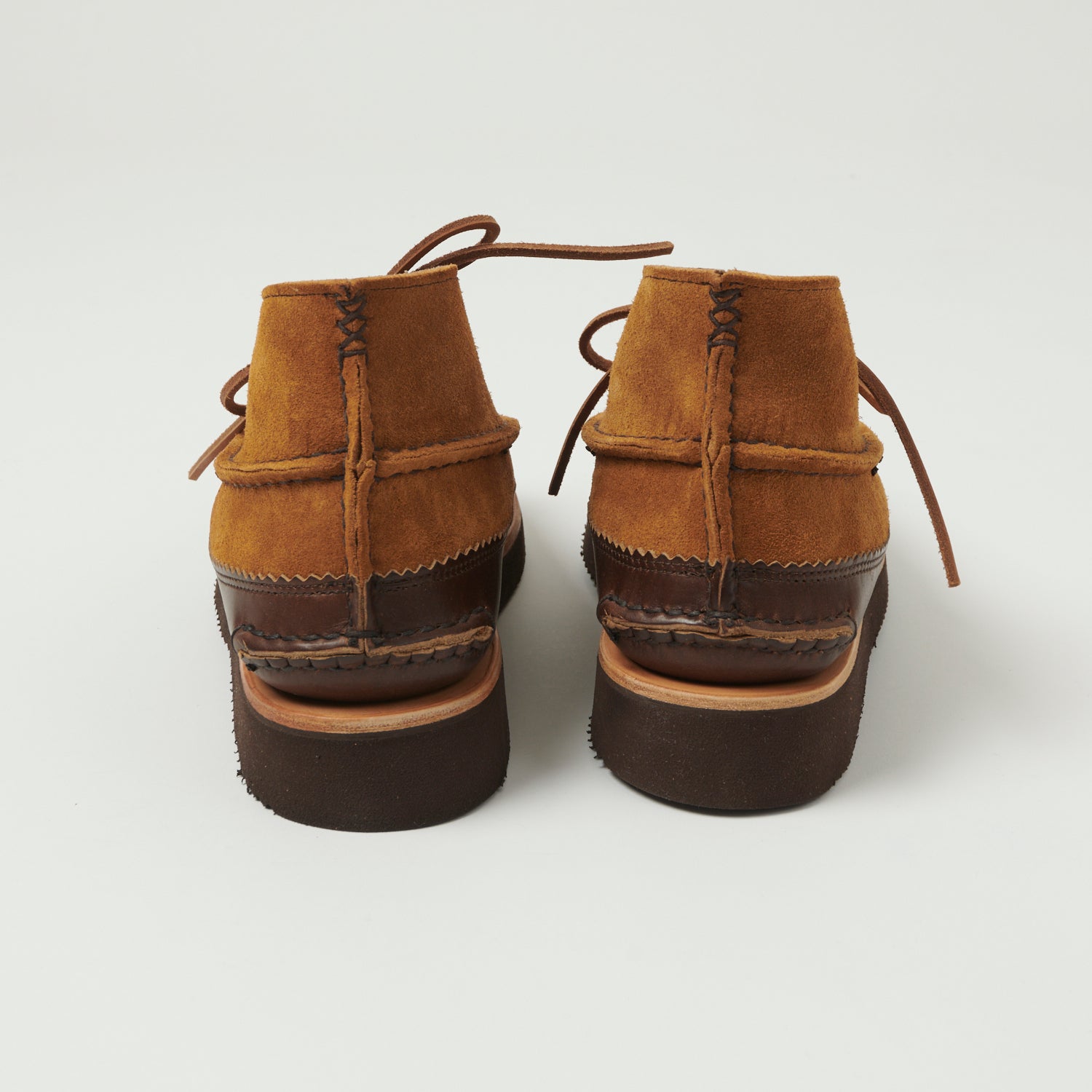 Yuketen Handsewn Tokyo DB Chukka w/21 Boot - FO G Brown x G Brown
