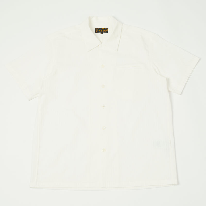 Micky Oye Panama Shirt - White