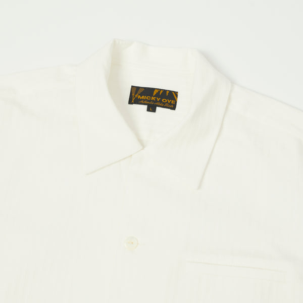 Micky Oye Panama Shirt - White