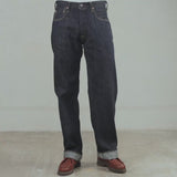 ONI Denim 022-Kiraku 12oz Wide Straight Jean - One Wash