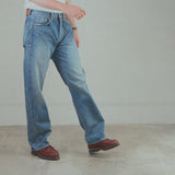 Full Count 0105 13.7oz Wide Straight Jean - 'Dartford' Wash