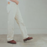 Full Count 0105 13.7oz Wide Straight Jean - Ecru One Wash