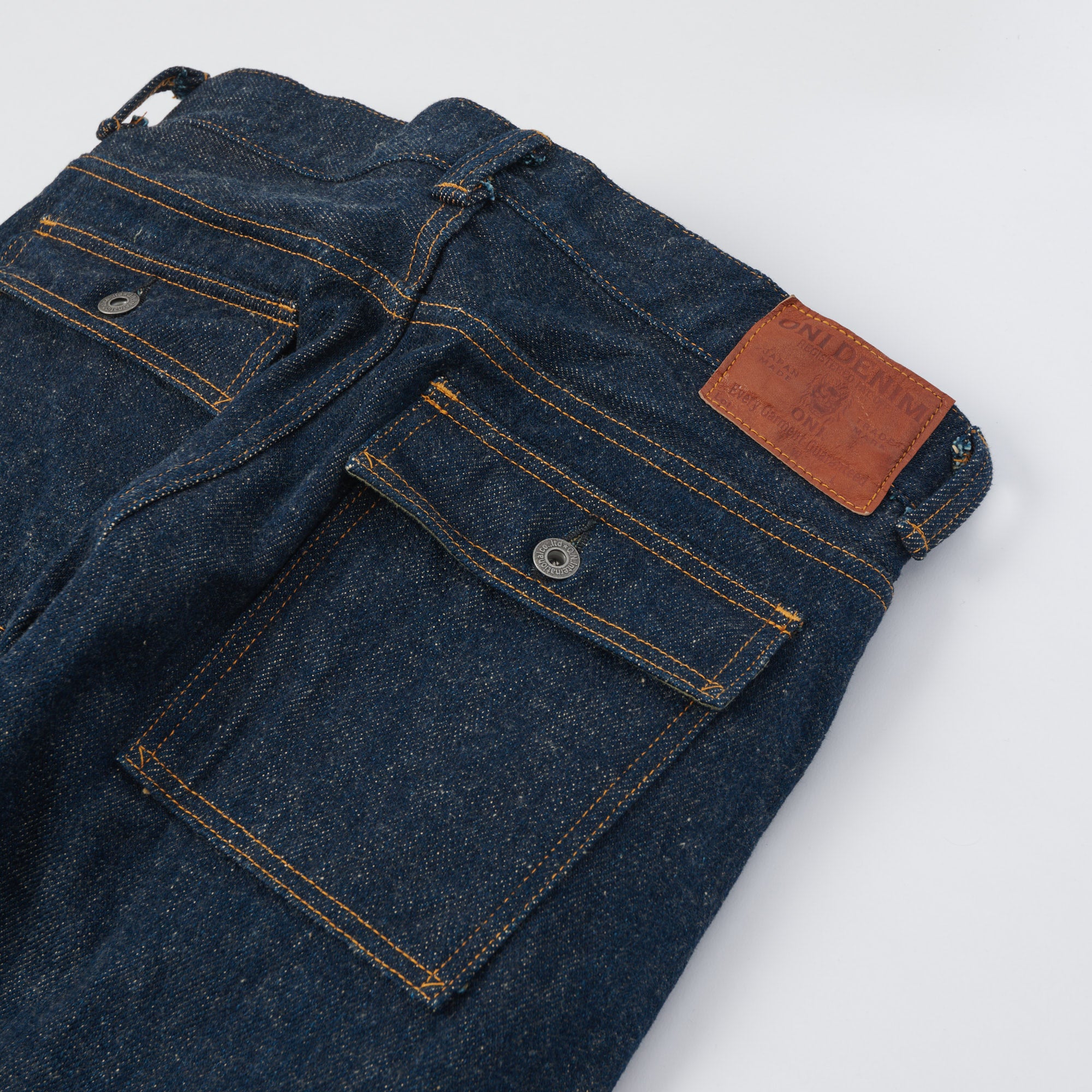 ONI Denim 107ZR 20oz 'Secret Denim' Regular Tapered Bush Pant - One Wash