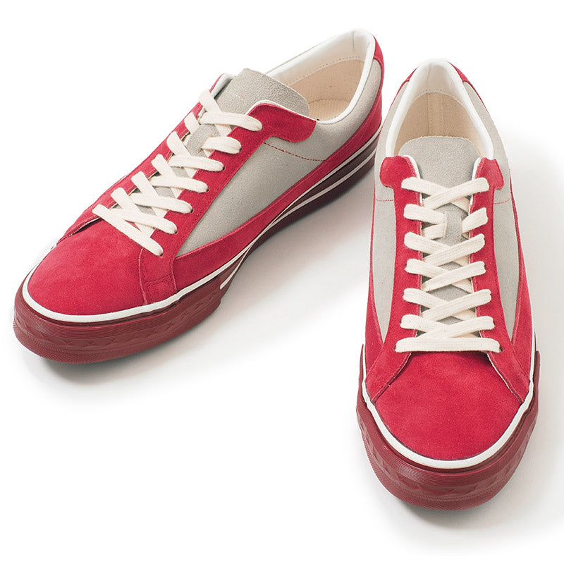 Warehouse 3600 Suede Sneaker - Red