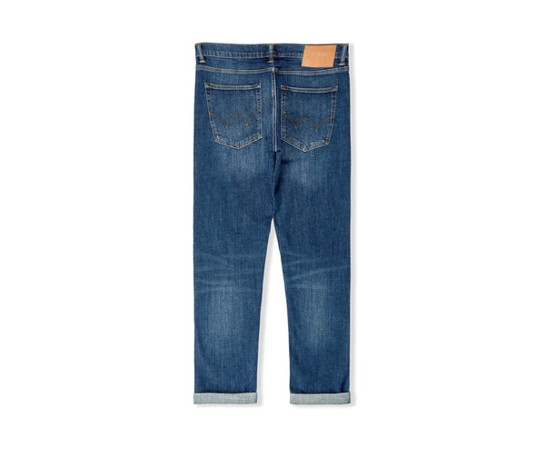 Edwin ED-85 Red Listed Selvage Slim Tapered Jean - Blast Wash