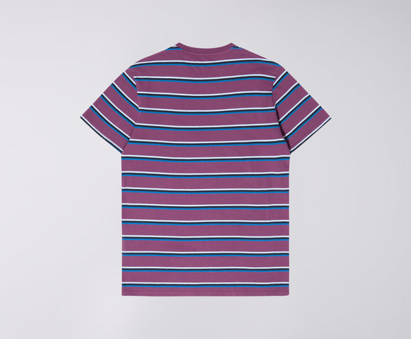 Edwin West Stripe T-Shirt - Fig