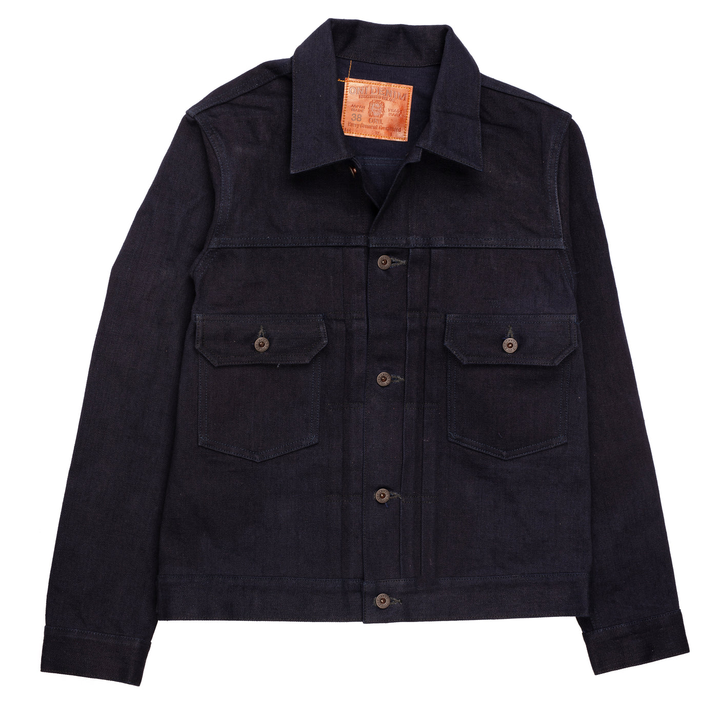 ONI Denim 02517HOX Type II Jacket - Indigo Duck Canvas