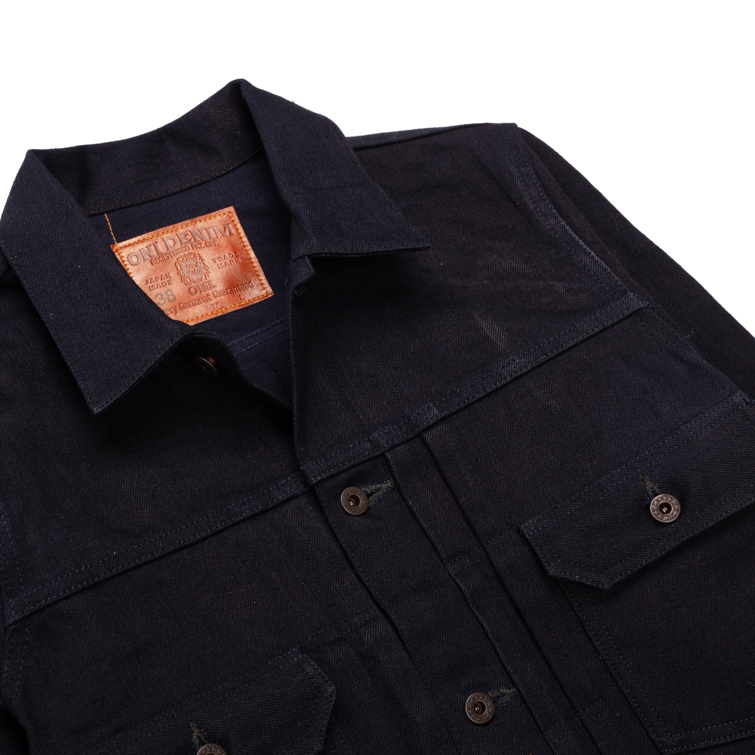 ONI Denim 02517HOX Type II Jacket - Indigo Duck Canvas