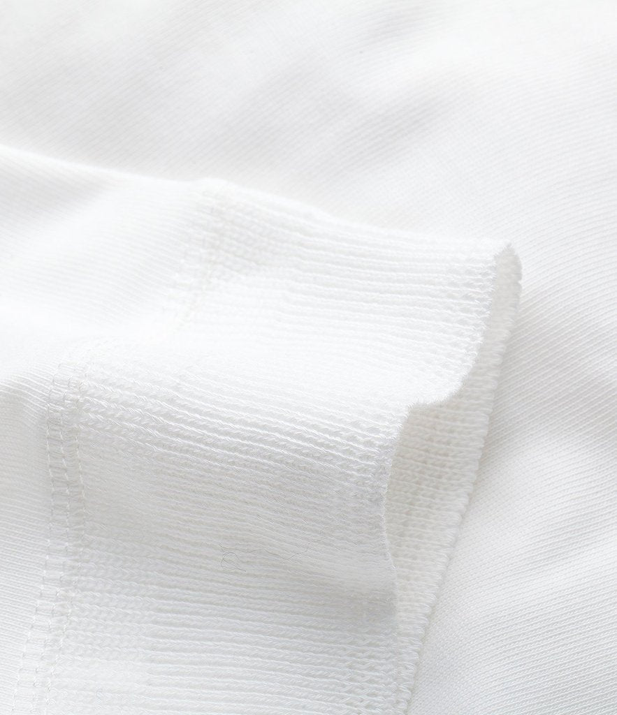 Merz b. Schwanen 207 Short Sleeve Henley - White